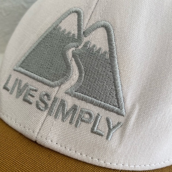 Patagonia “Live Simply Winding” Trucker Rare Hat - Picture 2 of 4